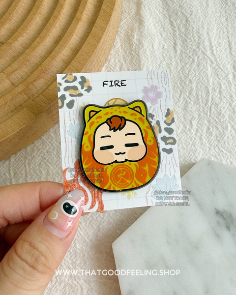 FIRE (SHOOGA S4) Enamel Pin