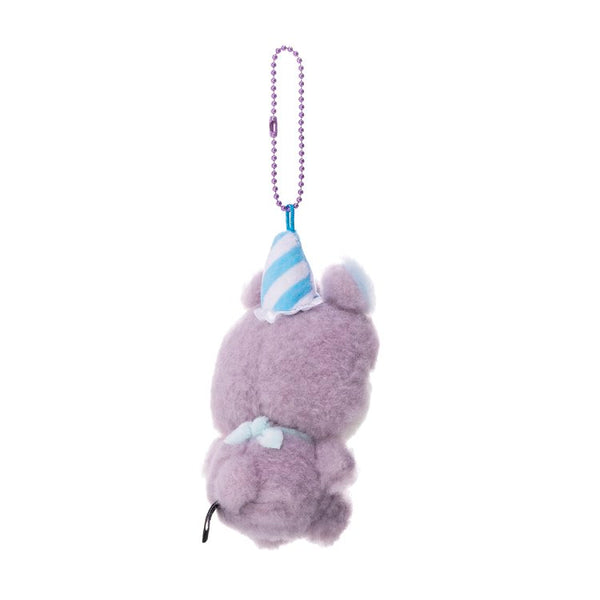 BT21 Line Friends Japan - Mang's Childhood - Baby Birthday Hat Keyring