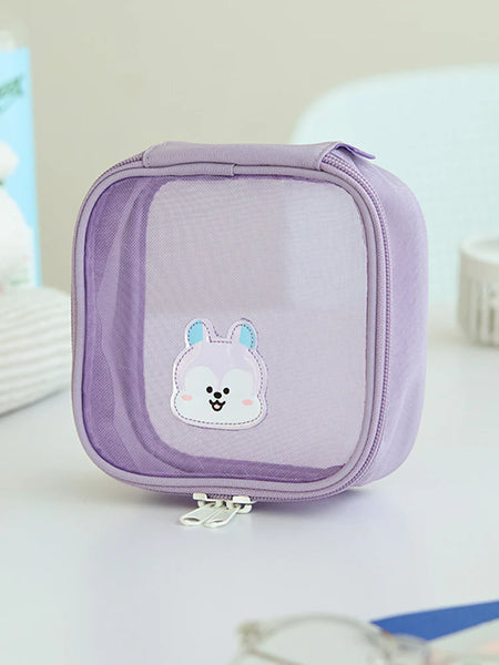 BT21 Travel Mesh Pouch