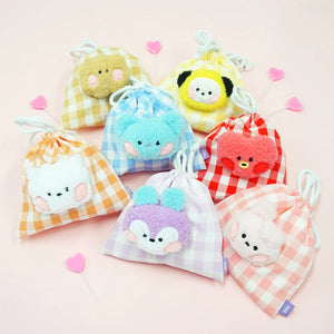 BT21 minini Face String Pouch