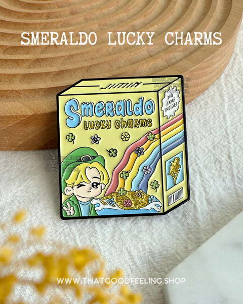 SMERALDO LUCKY CHARMS Enamel Pin