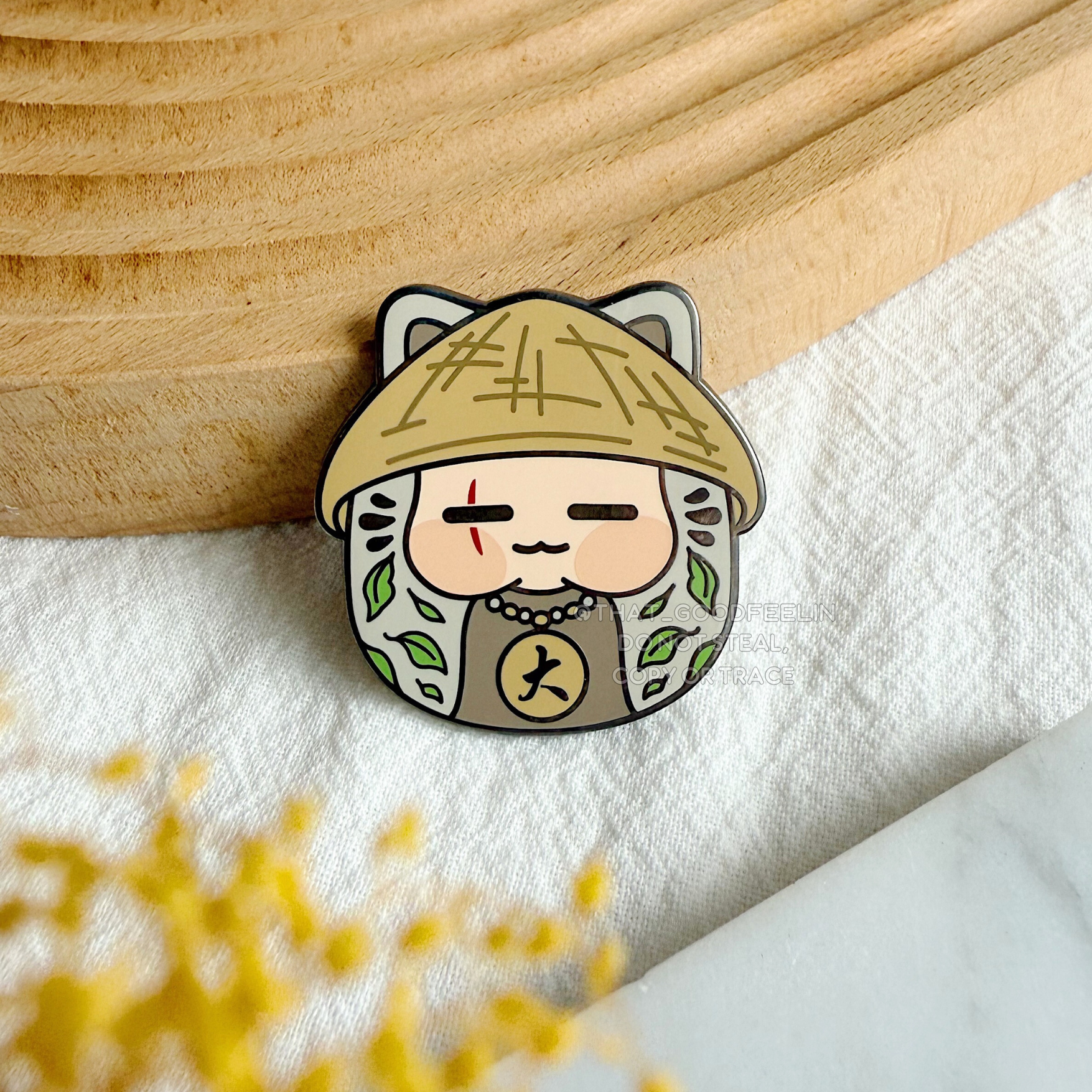 STRAW HAT (SHOOGA S2) Enamel Pin