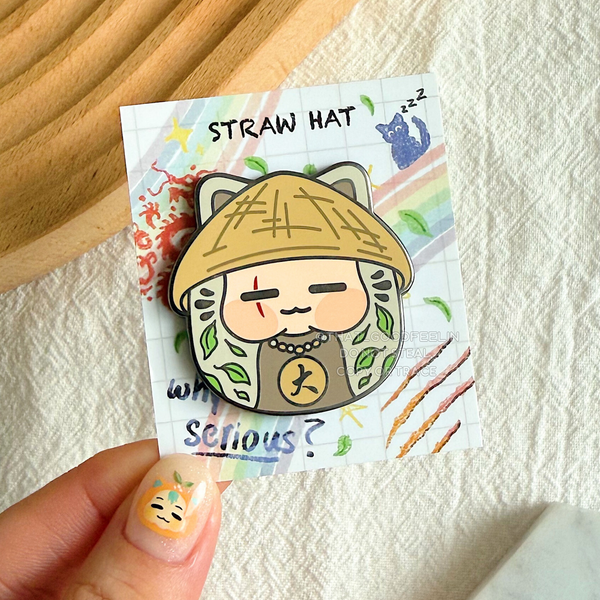 STRAW HAT (SHOOGA S2) Enamel Pin