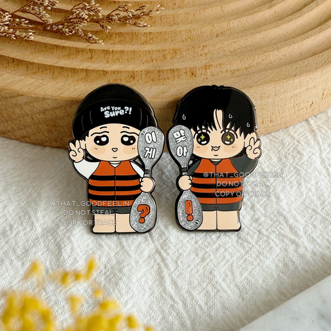 AYS JM/JK Enamel Pin