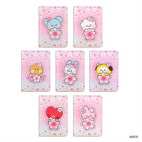 BT21 Monopoly - Cherry Blossom Series - Passport Cover Size S