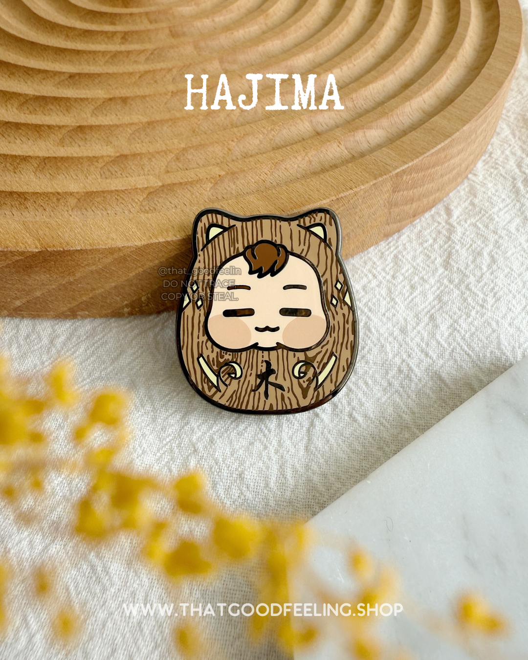 HAJIMA (SHOOGA S4) Enamel Pin