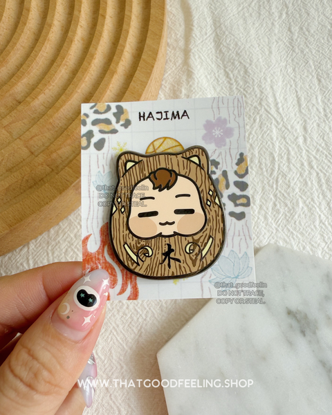 HAJIMA (SHOOGA S4) Enamel Pin