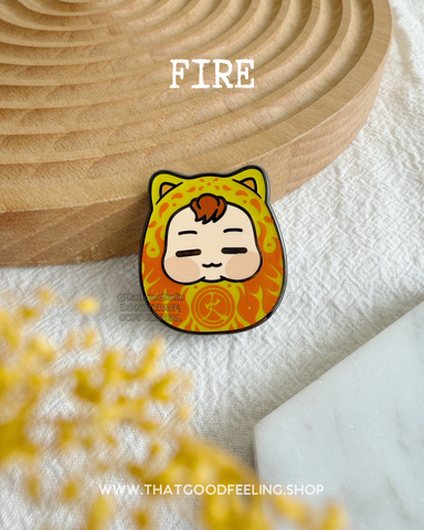 FIRE (SHOOGA S4) Enamel Pin