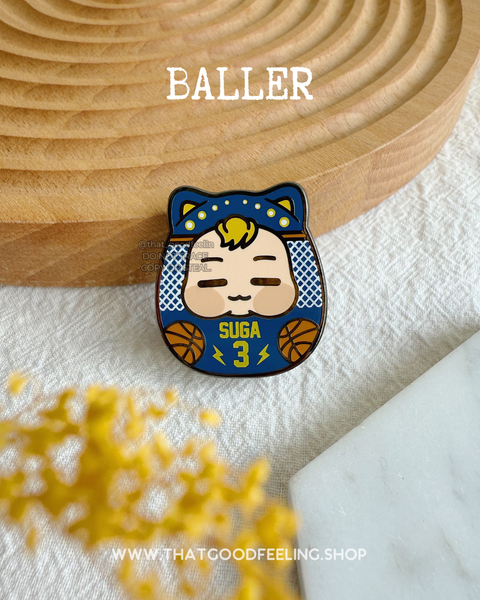 BALLER (SHOOGA S4) Enamel Pin