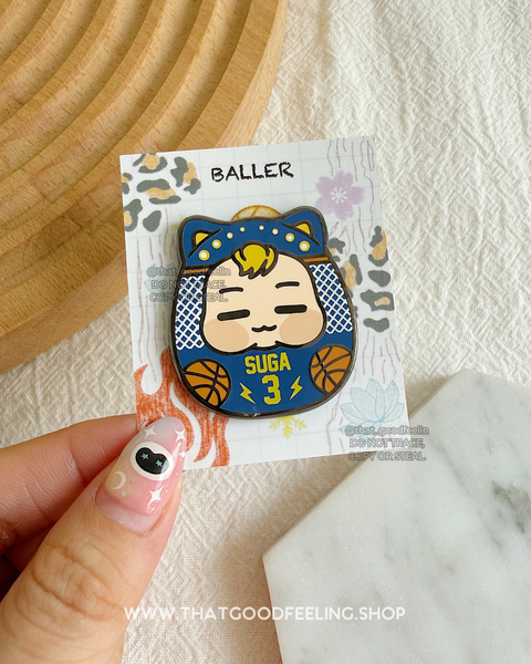 BALLER (SHOOGA S4) Enamel Pin
