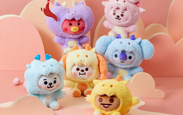 BT21 Line Friends - Baby Dragon Edition - Plush Doll Medium