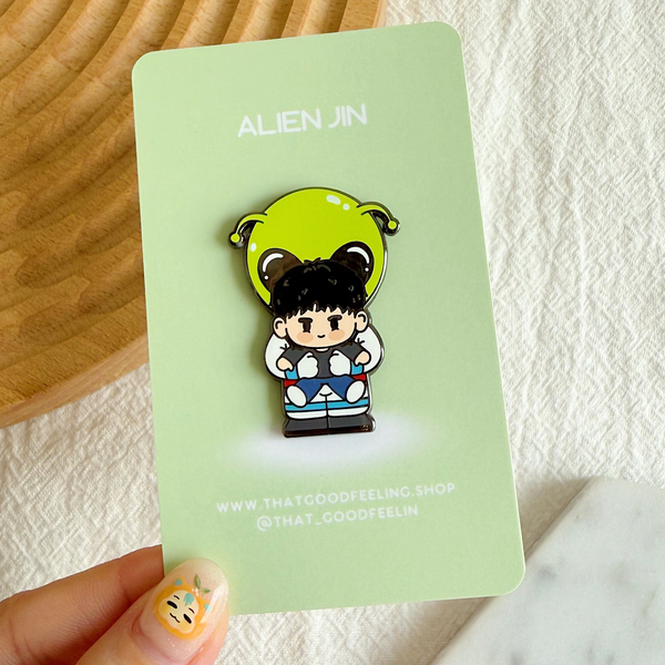 ALIEN JIN Enamel Pin