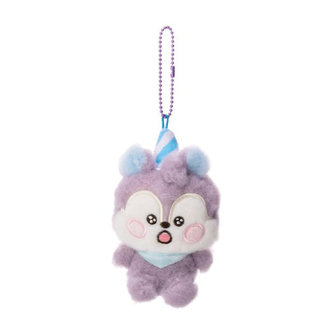 BT21 Line Friends Japan - Mang's Childhood - Baby Birthday Hat Keyring