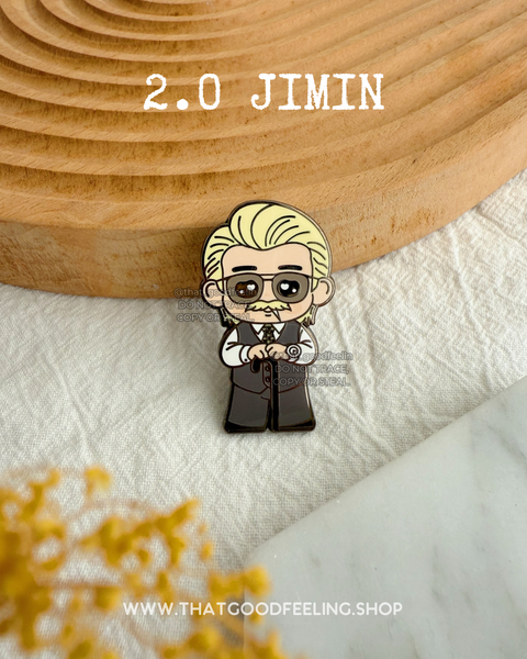 2.0 JIMIN Enamel Pin