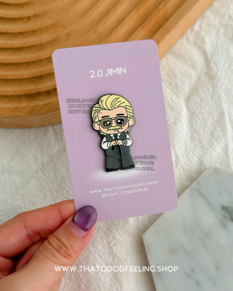 2.0 JIMIN Enamel Pin