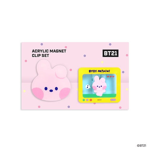 BT21 Monopoly - Minini Acrylic Magnet Clip Set