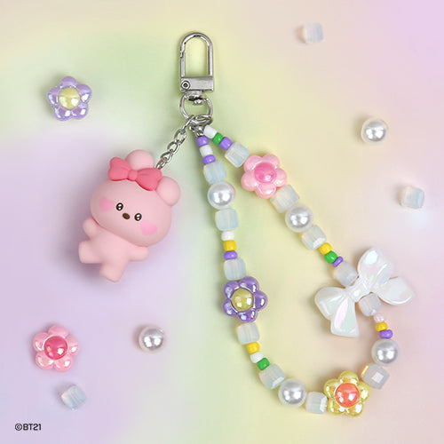 BT21 Monopoly - Beads Strap Key Ring Lovely Series