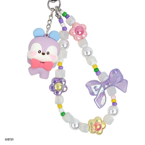 BT21 Monopoly - Beads Strap Key Ring Lovely Series