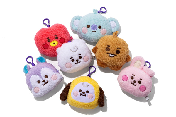 BT21 Line Friends Japan - Baby Face Pouch Keyring