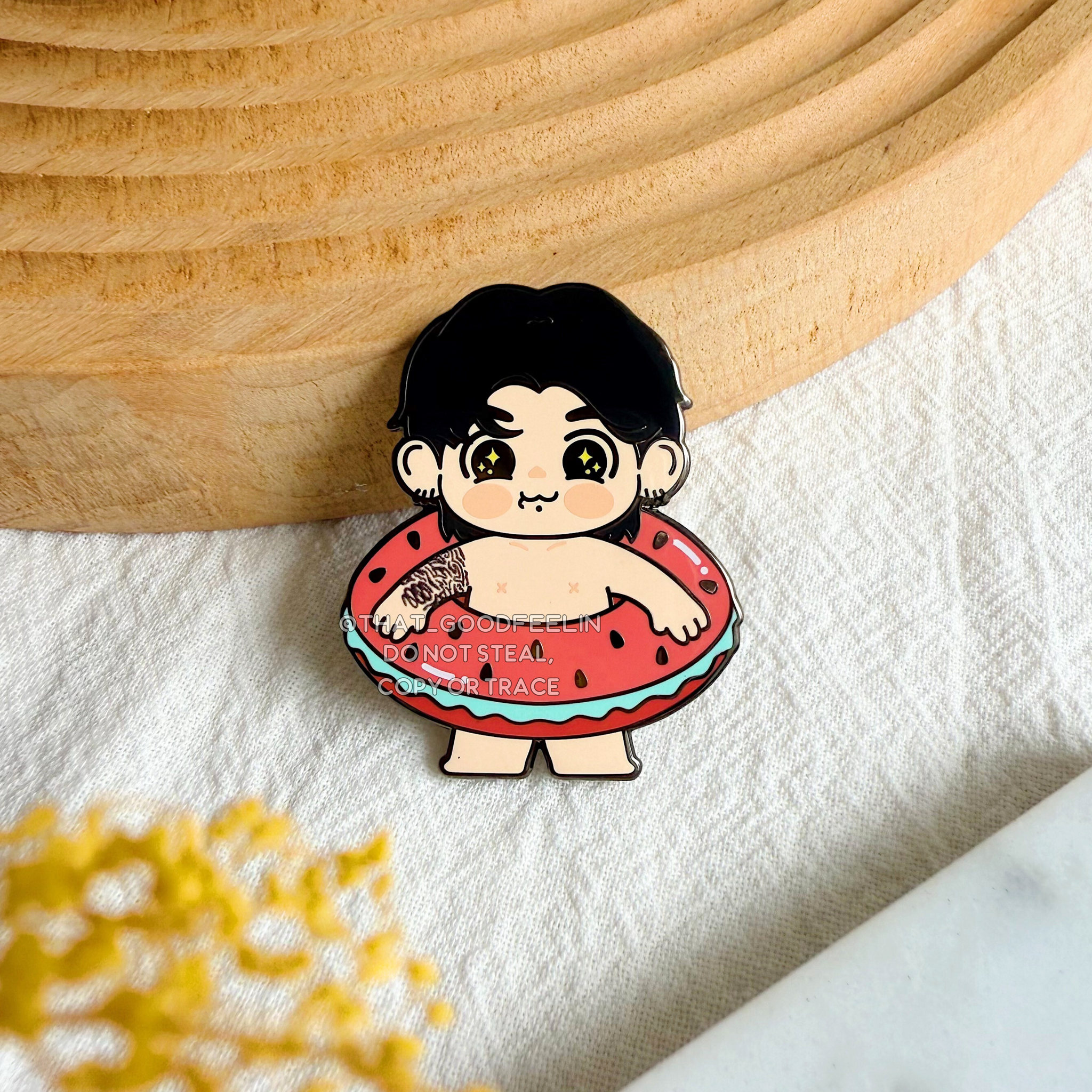 FLOAT JK Enamel Pin