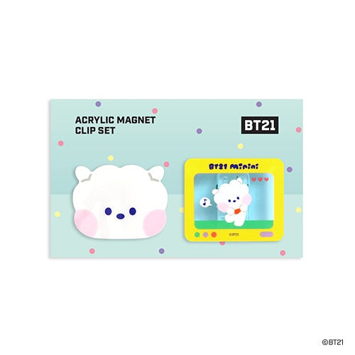 BT21 Monopoly - Minini Acrylic Magnet Clip Set