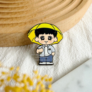 LOVELY RUN JIN Enamel Pin