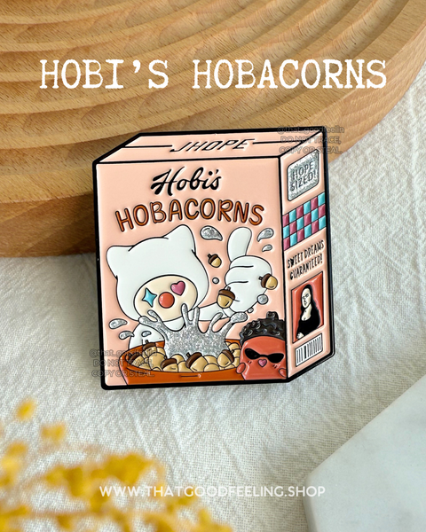 HOBI'S HOBACORNS Enamel Pin