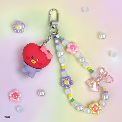 BT21 Monopoly - Beads Strap Key Ring Lovely Series