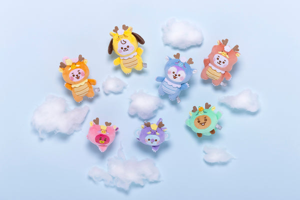 BT21 Line Friends Japan - Baby Dragon Flying Style (Little Friends) - Keyring