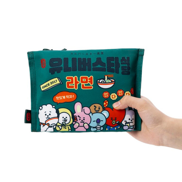 BT21 Line Friends Japan - Universe Star Restaurant - Noodle Pouch