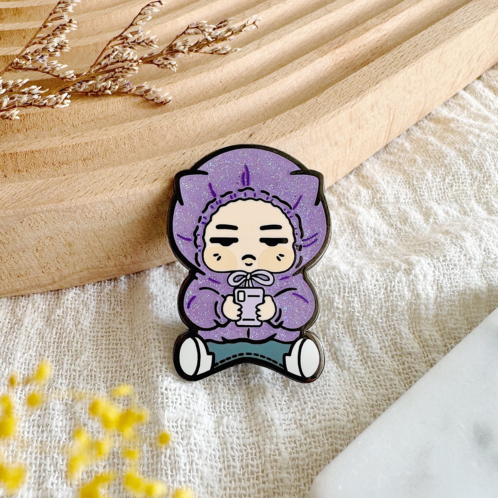 YTC SELFIE YOONGI Enamel Pin