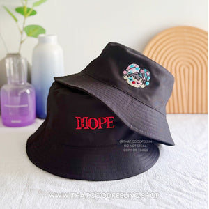 "HOPE" Reversible Bucket Hat