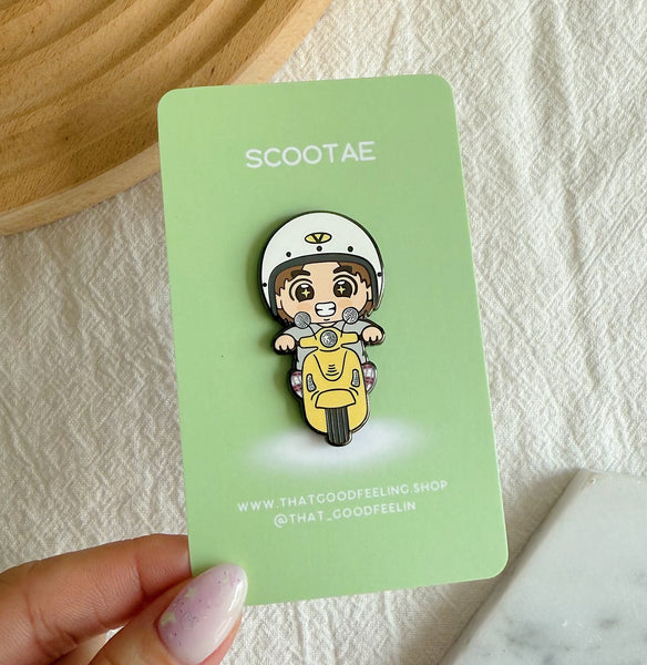 SCOOTAE Enamel Pin