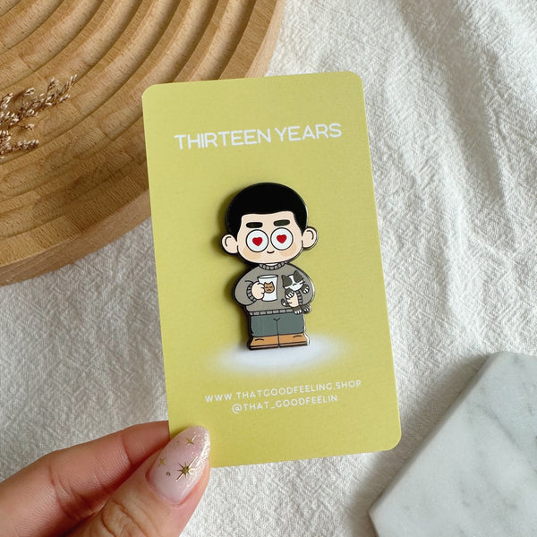 THIRTEEN YEARS Enamel Pin