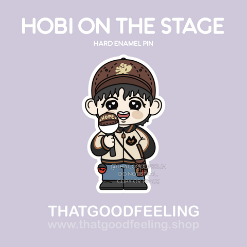 [PREORDER] HOBI STAGE Enamel Pin