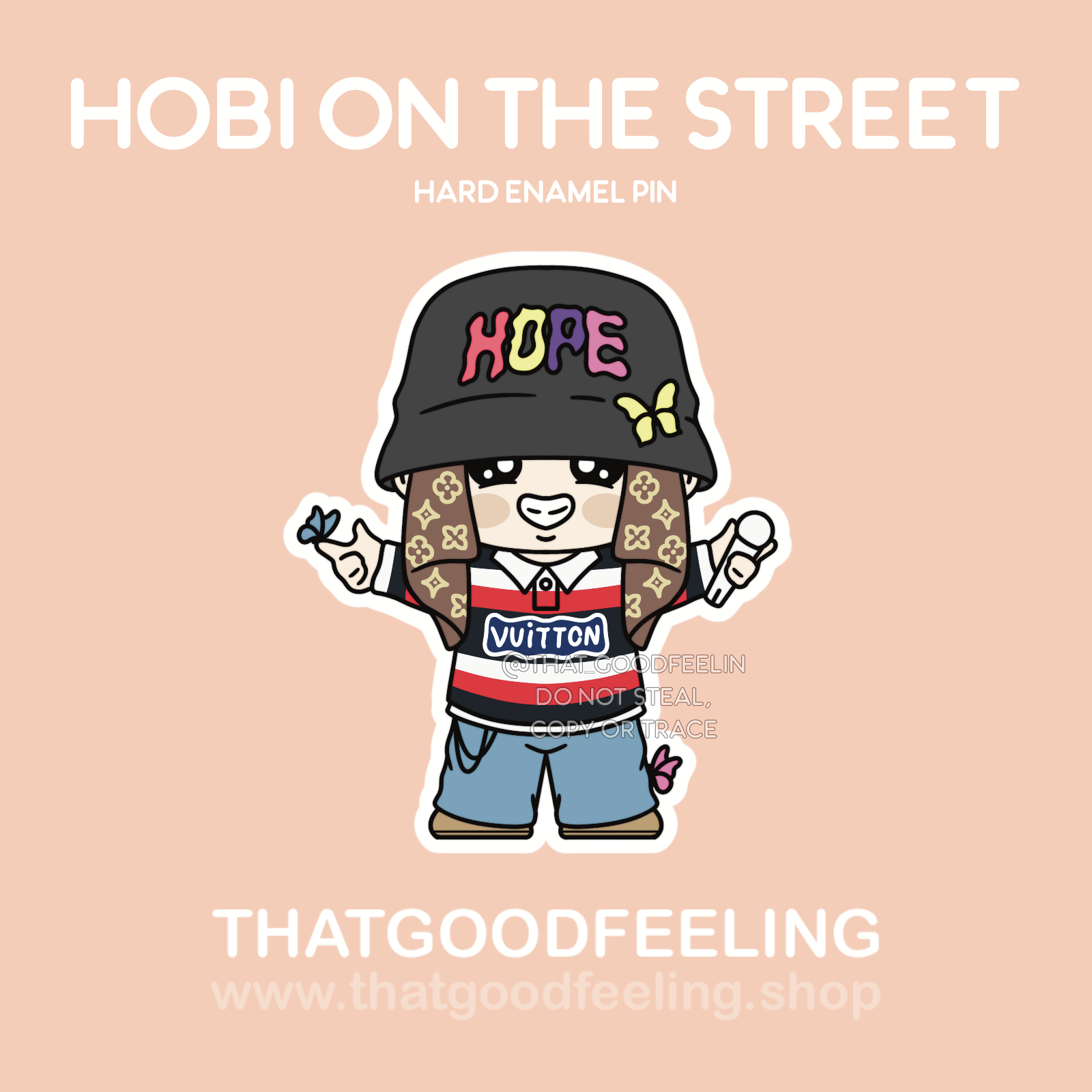 [PREORDER] HOBI STREET Enamel Pin