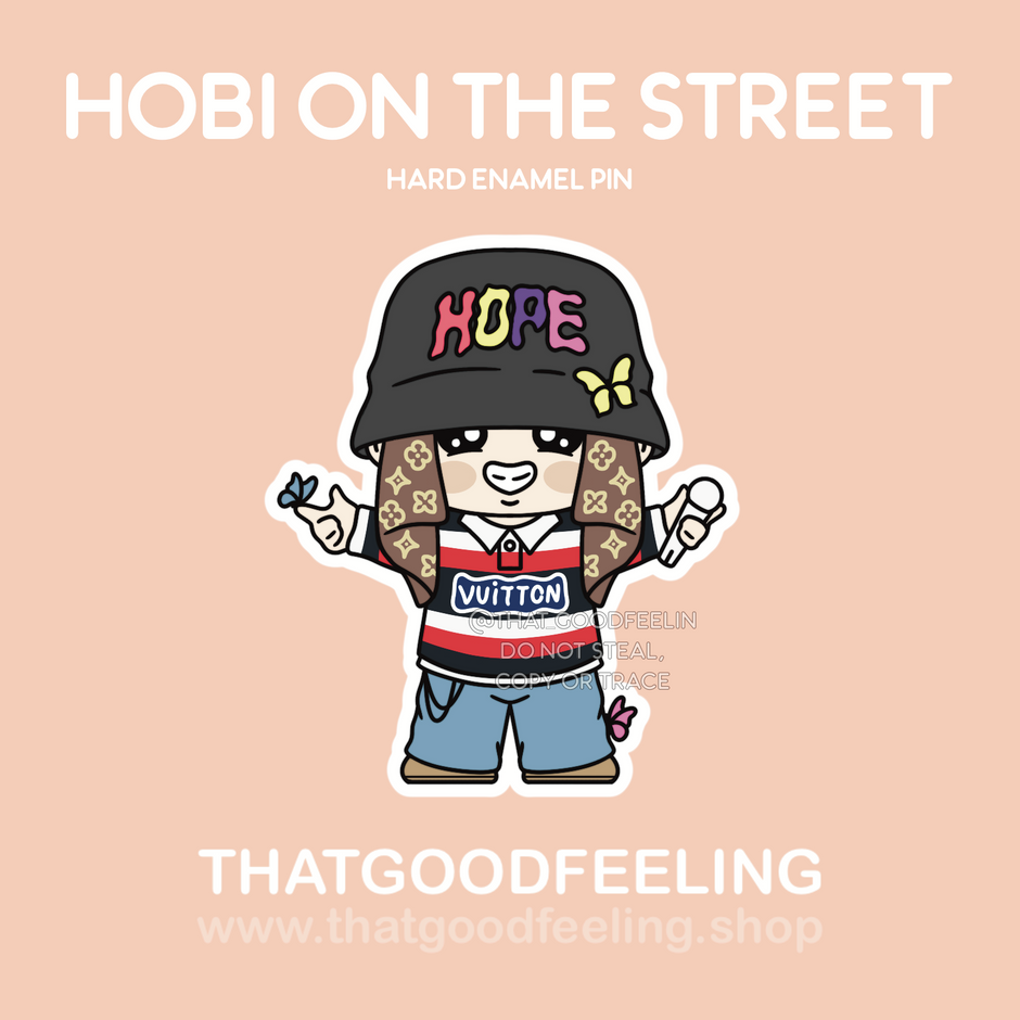 [PREORDER] HOBI STREET Enamel Pin