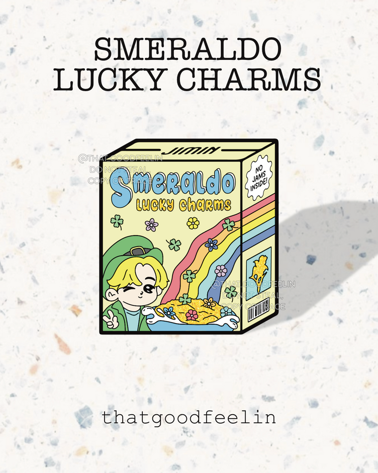 [PREORDER] SMERALDO LUCKY CHARMS Enamel Pin
