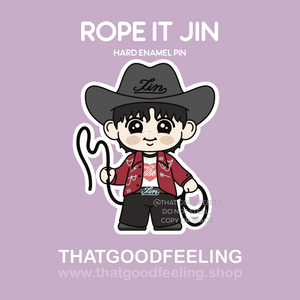 [PREORDER] ROPE IT JIN Enamel Pin