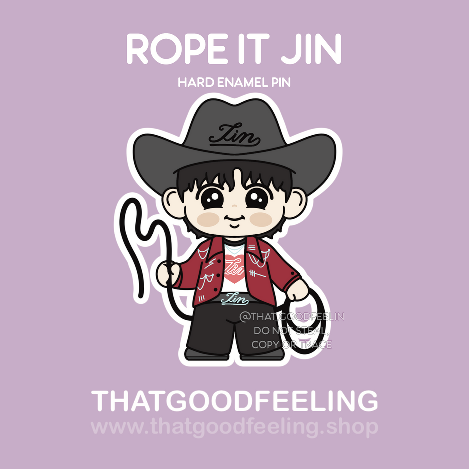 [PREORDER] ROPE IT JIN Enamel Pin
