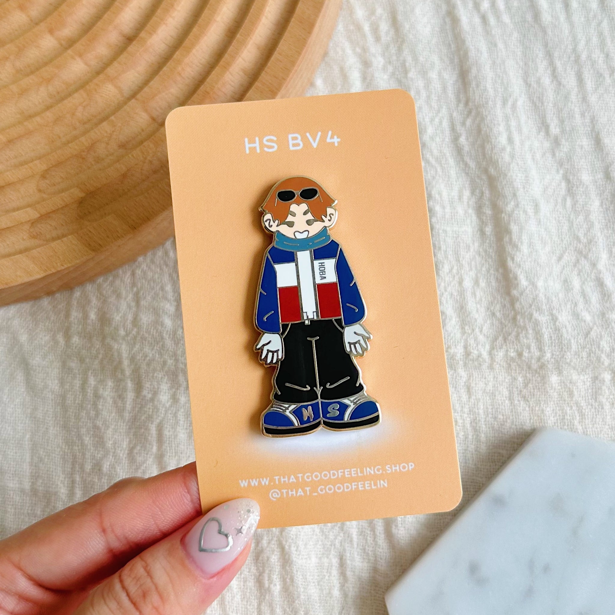 HS BV4 Enamel Pin