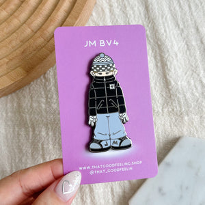 JM BV4 Enamel Pin