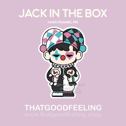 [PREORDER] JACK IN THE BOX Enamel Pin