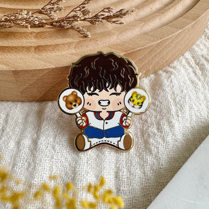 BEAR OR TIGER TAE Enamel Pin