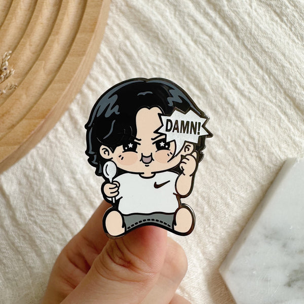 JEON JUNG COOK Enamel Pin