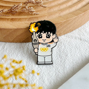 TORCHBEARER JIN Enamel Pin