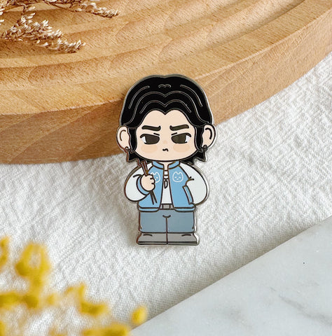 HAEGEUM (clean) Enamel Pin