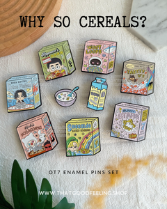 WHY SO CEREALS BUNDLE Enamel Pins