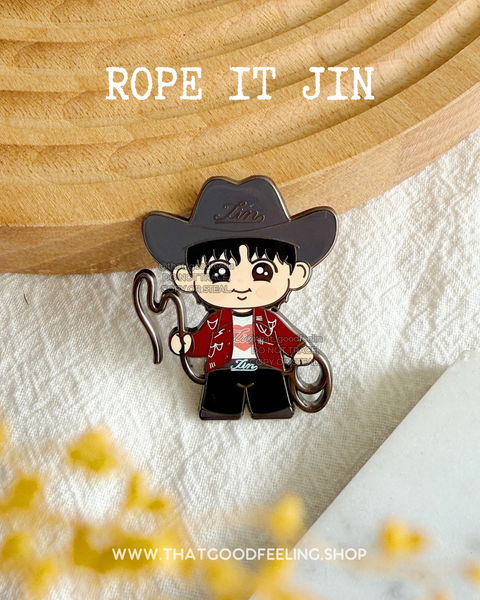 ROPE IT JIN Enamel Pin