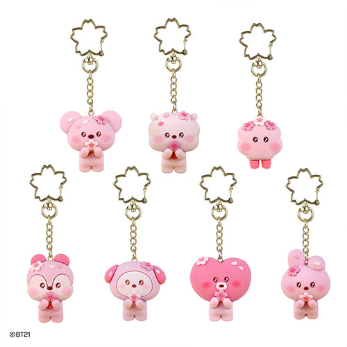 BT21 Monopoly - Cherry Blossom Series - Keyring